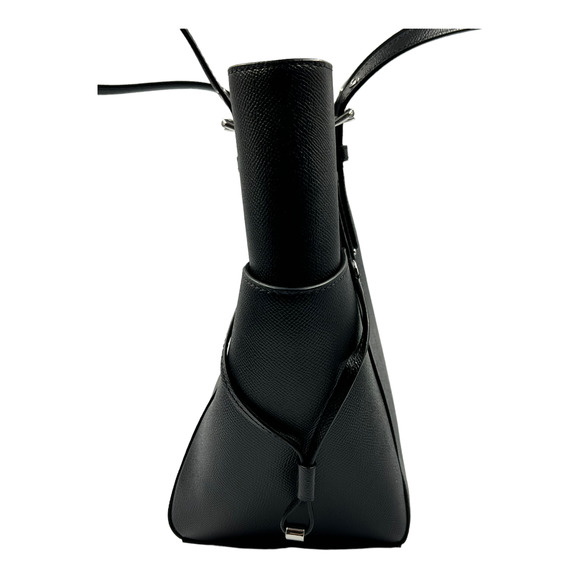 Michael Kors Large Black Leather Voyager Tote NWOT - Picture 4 of 10